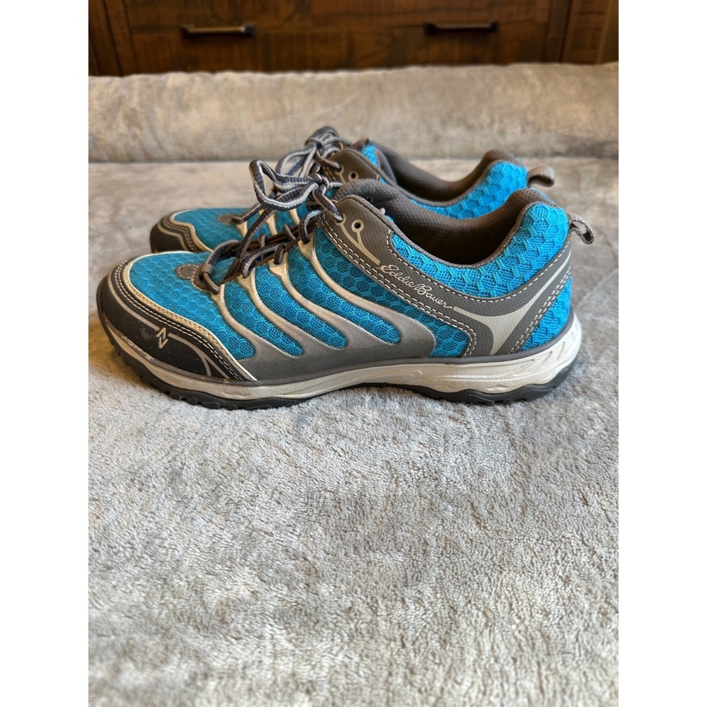 Eddie Bauer Blue Trail Running Shoes Lightweight Active Sneakers - Picture 6 of 7